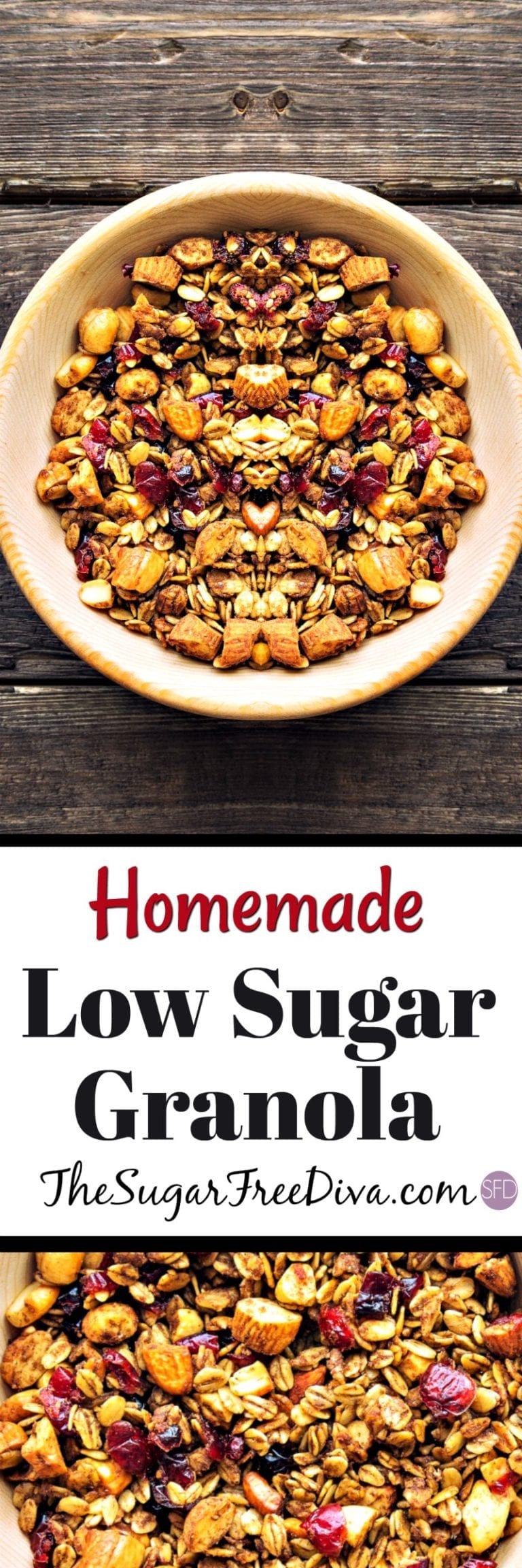 The Recipe for Easy Low Sugar Homemade Granola