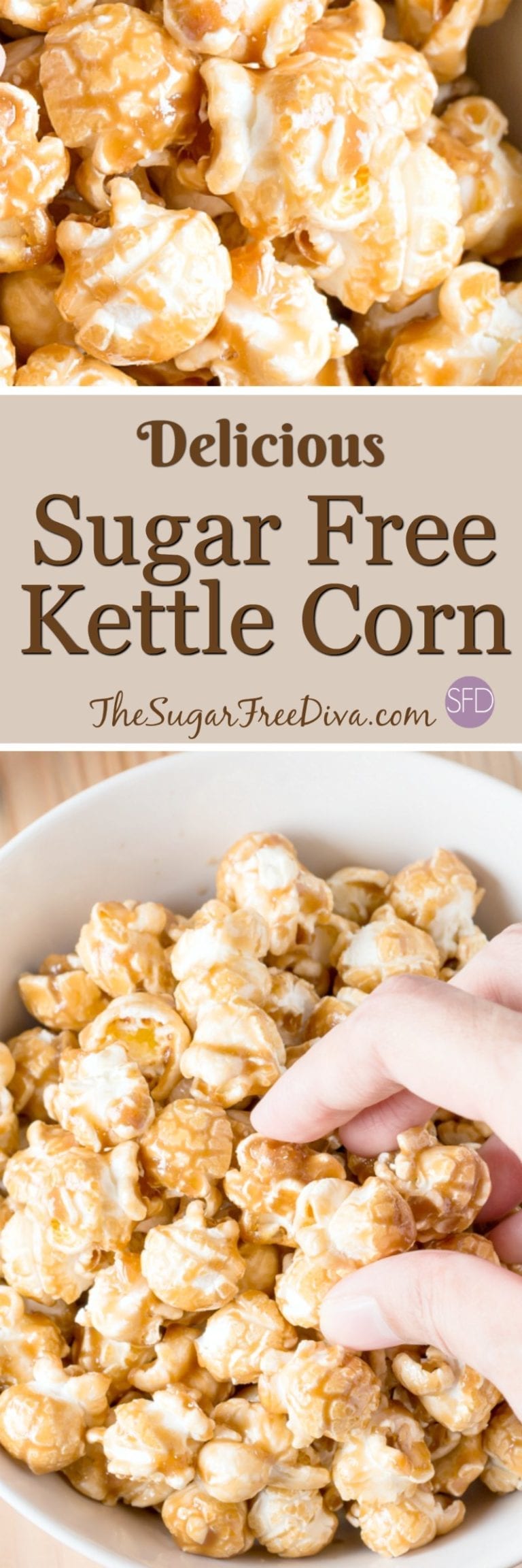 Learn how to make sugar free kettle corn using this recipe
