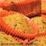 Sugar free pumpkin muffins