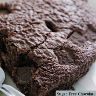 Sugar Free Chocolate Chunk Cocoa Cake