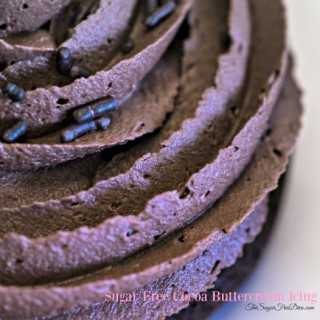 cocoa buttercream icing