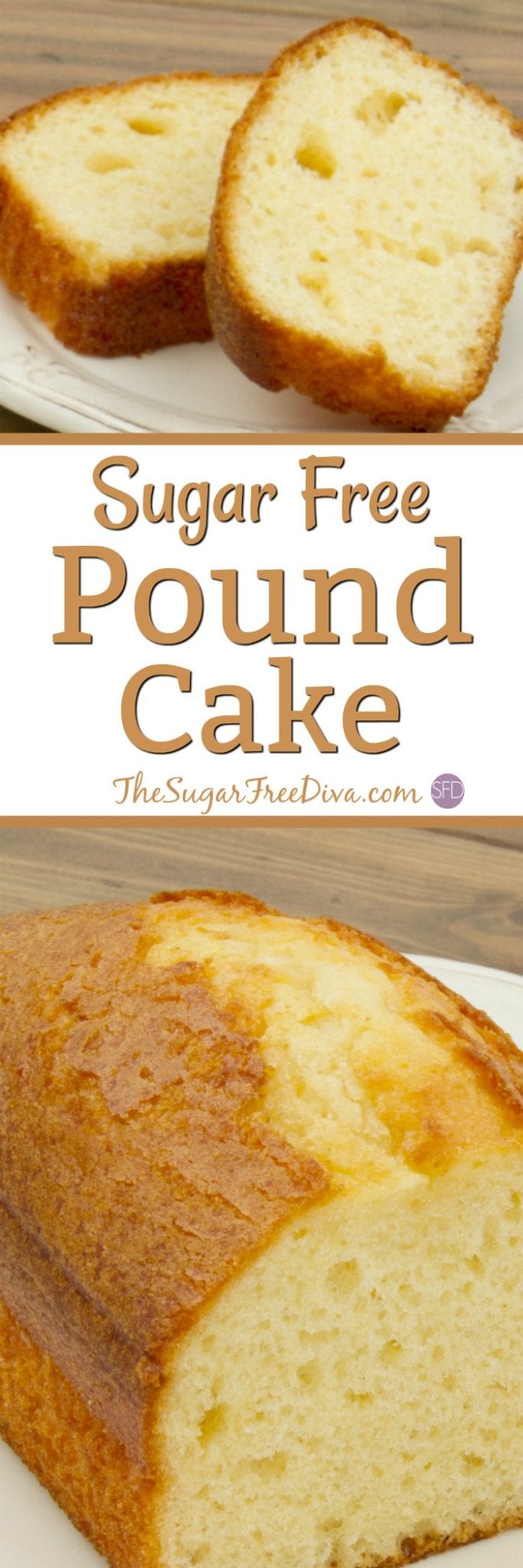 Check out this recipe for How to Make Sugar Free Pound Cake