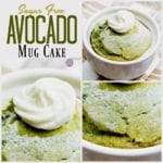 Sugar Free Avocado Mug Cake