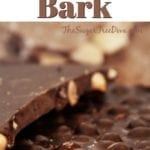 3 Ingredient Sugar Free Chocolate Bark