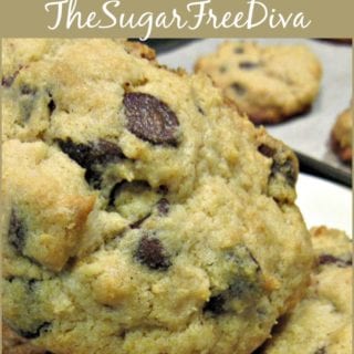 The Best Sugar Free Chocolate Chip Cookies