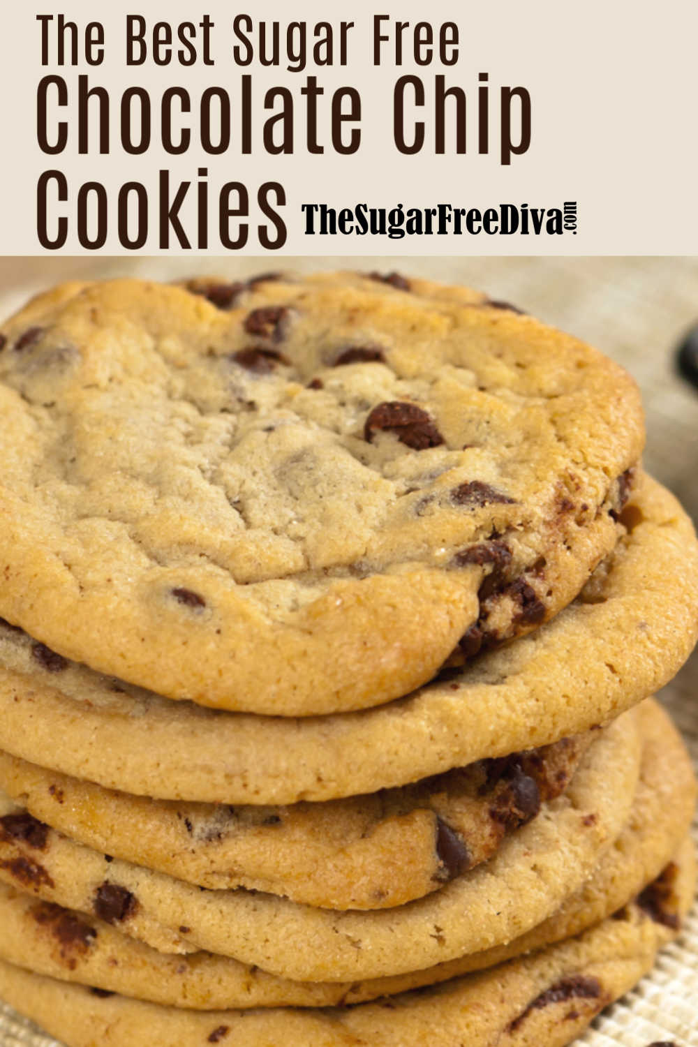 The Best Sugar Free Chocolate Chip Cookies Recipe