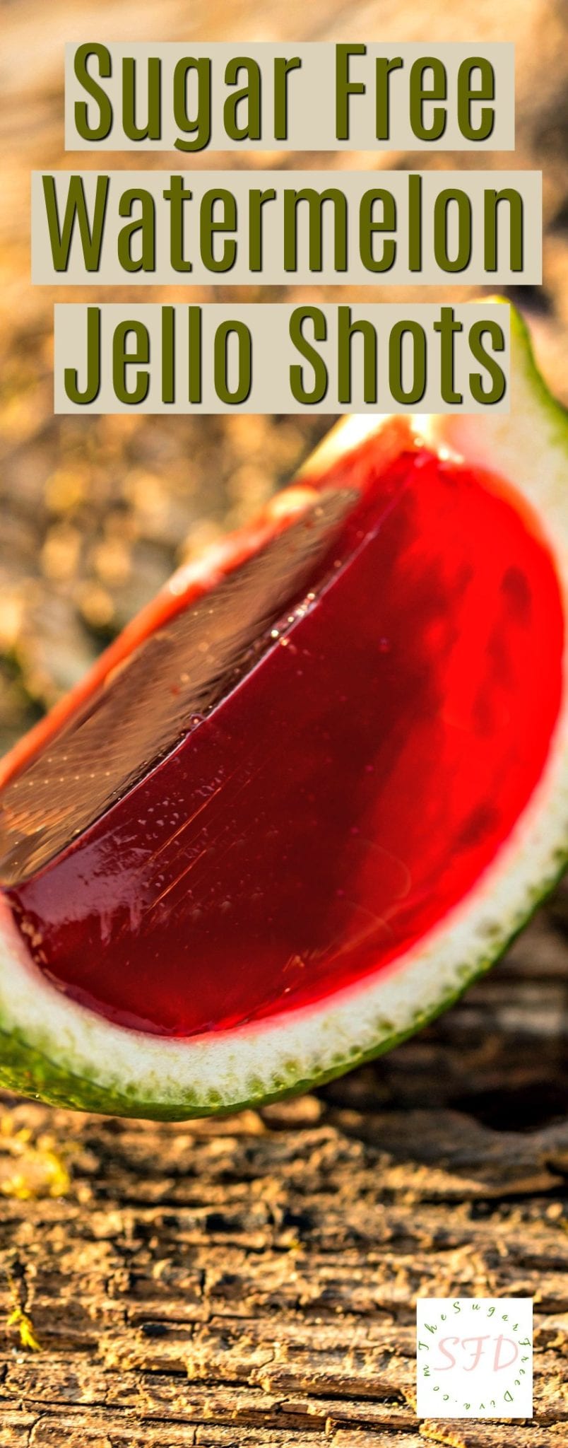 Impress your friends with watermelon jello shots that are sugar free