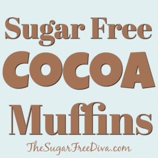 Sugar Free Cocoa Muffins
