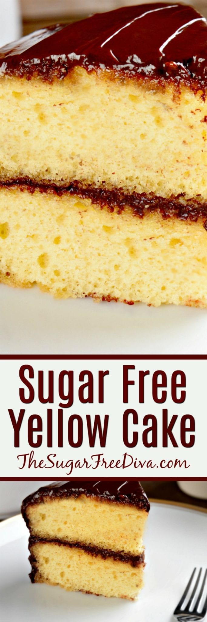 A Basic and Easy Sugar Free Yellow Cake Recipe