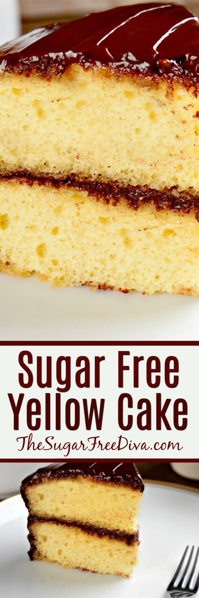 A Basic And Easy Sugar Free Yellow Cake Recipe