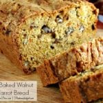 Fresh Baked Honey Walnut and Carrot Bread