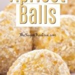No Bake Banana Apricot Balls