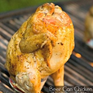 Grilled Beer Can Chicken
