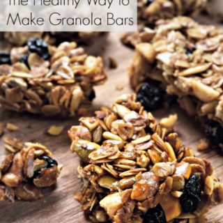 The Healthy Way to Make Granola Bars