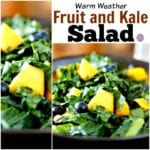 Summer Fruit and Kale Salad