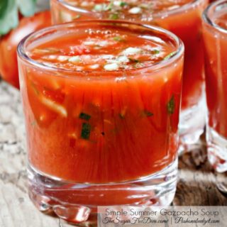 Homemade Gazpacho Soup