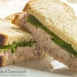 Mayonnaise Free Tuna Salad Sandwich