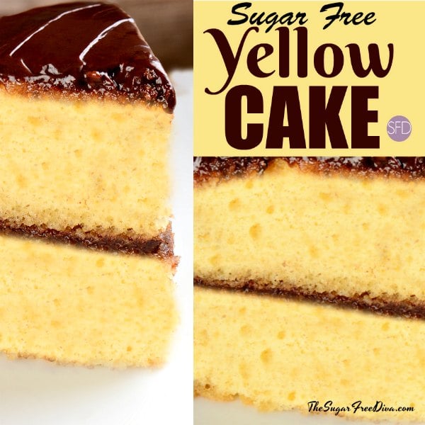 A Basic And Easy Sugar Free Yellow Cake Recipe