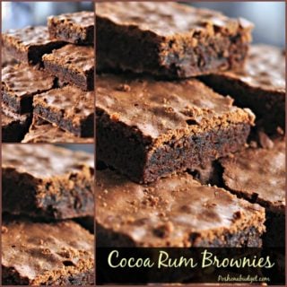 Cocoa Rum Brownies- Make These With No Added Sugar!