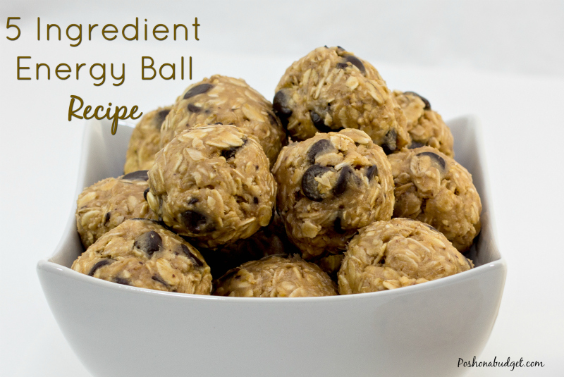 5 Ingredient Energy Ball Recipe - THE SUGAR FREE DIVA