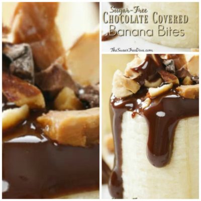Sugar Free Chocolate Banana Bites