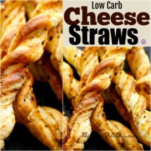 Low Carb Cheese Straws Recipe