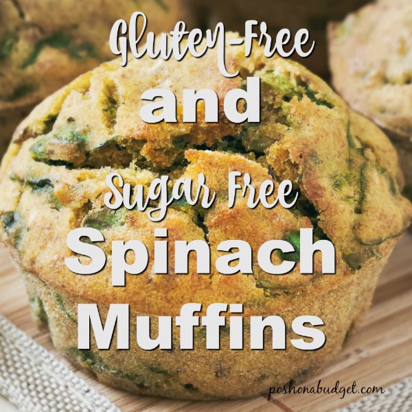 Gluten-Free and Sugar Free Spinach Muffins