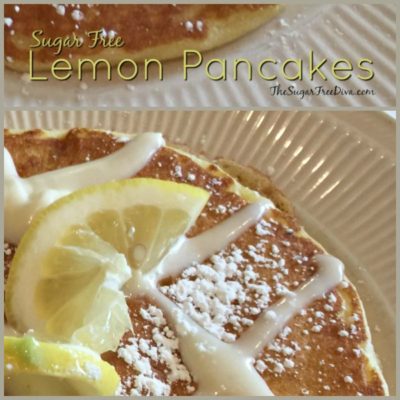 Sugar Free Lemon Pancakes