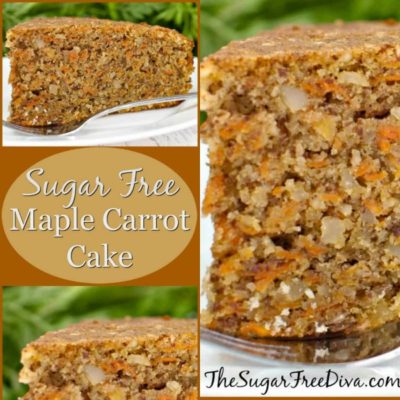Sugar Free Maple Carrot Cake