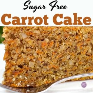 Sugar Free Carrot Cake