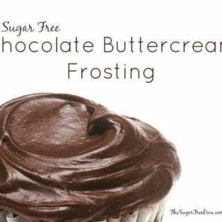 Sugar Free Chocolate Buttercream Frosting