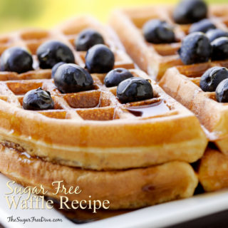 The Recipe for Sugar Free Waffles