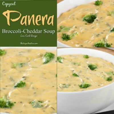 Low Carb Copycat Panera Broccoli Cheddar Soup