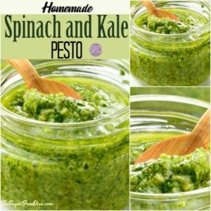 Homemade Spinach and Kale Pesto Recipe