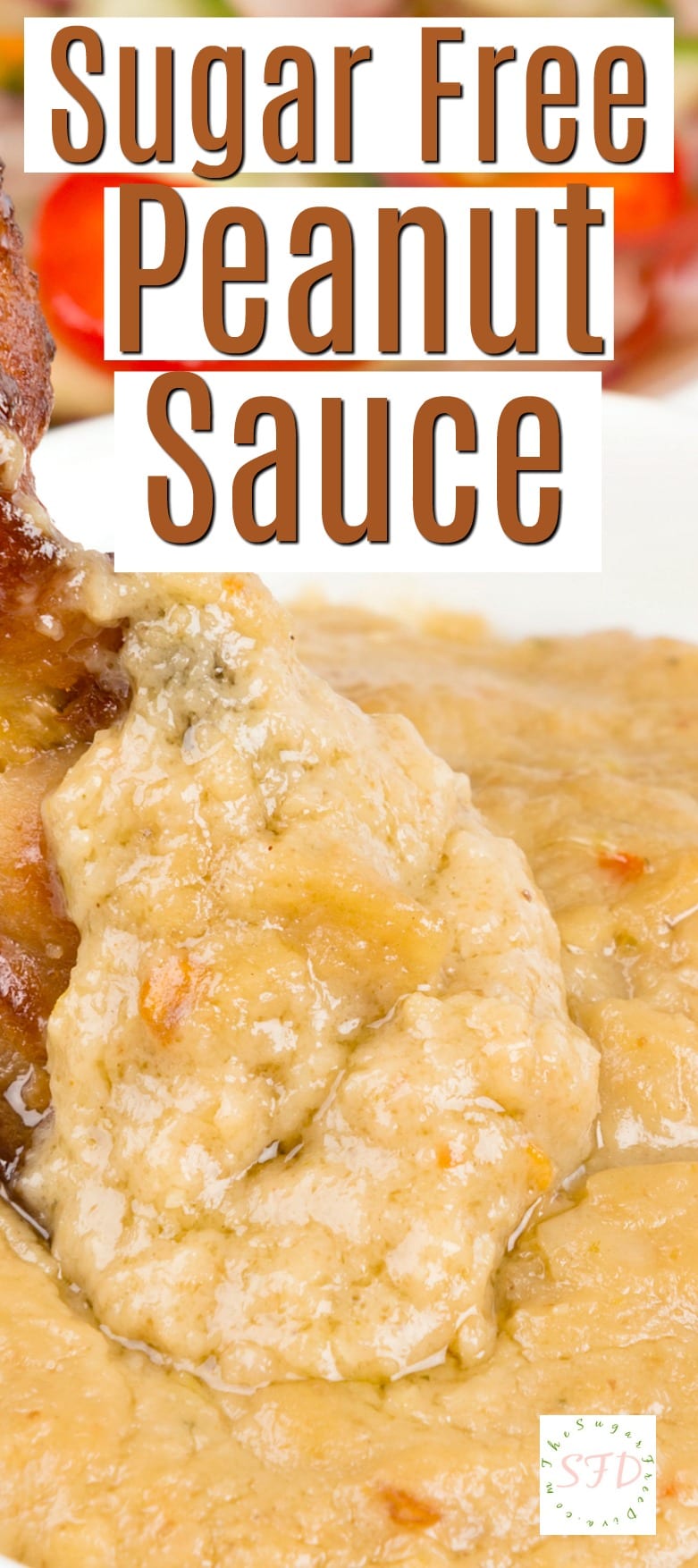 Easy and Delcious Sugar Free Peanut Sauce Recipe