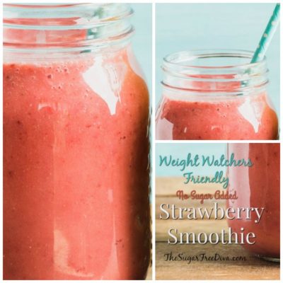 Weight Watchers Friendly Strawberry Smoothie