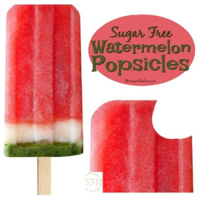 Sugar Free Watermelon Popsicle Treat Recipe