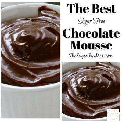 The Best Sugar Free Chocolate Mousse