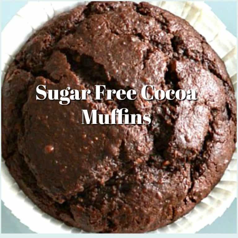 Sugar Free Cocoa Muffins