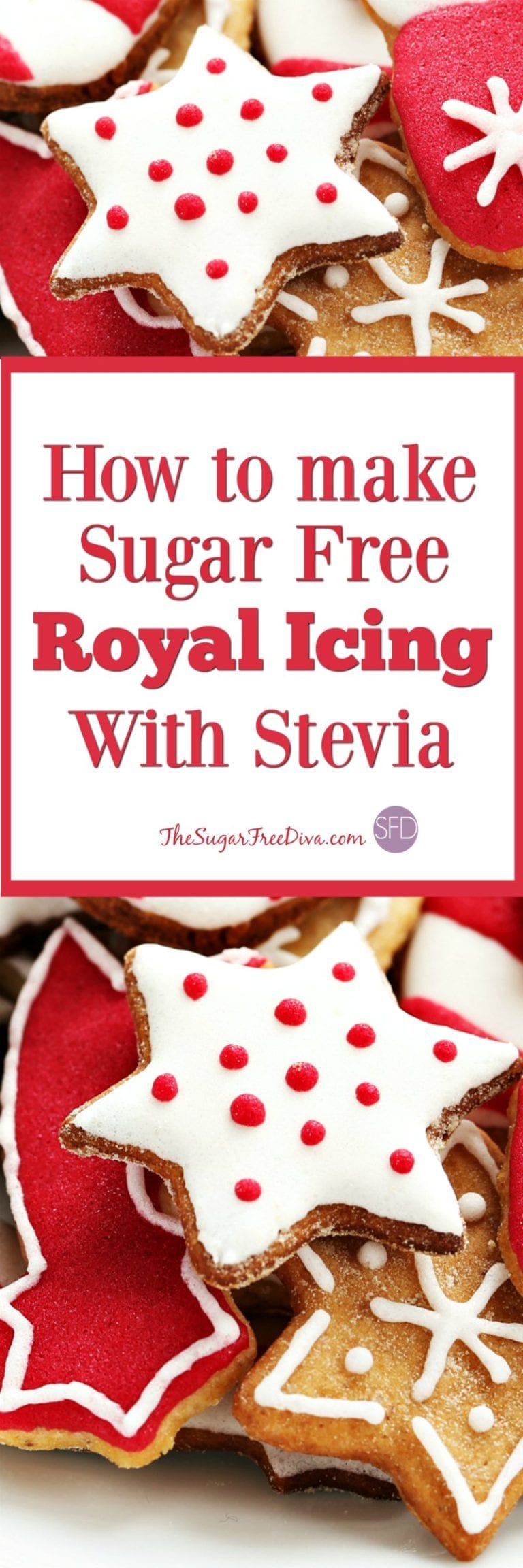How to Make Sugar Free Royal Icing with Stevia recipe
