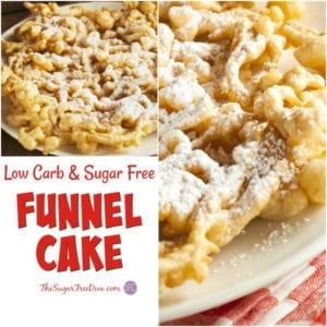 Sugar Free Baked Funnel Cakes