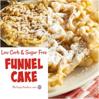 Sugar Free Baked Funnel Cakes