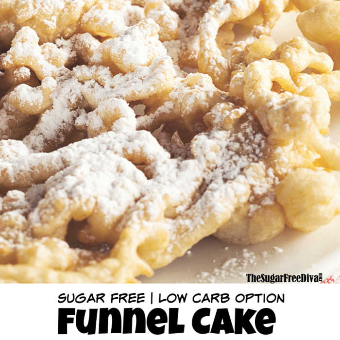 Sugar Free Baked Funnel Cakes