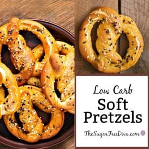 Homemade Low Carb Soft Pretzels