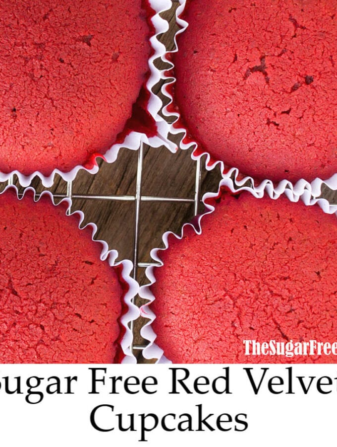 Sugar Free Red Velvet Cupcake Recipe
