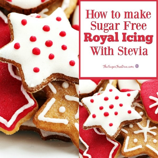 Sugar Free Royal Icing [Keto Cookie Decorating Icing] - Low Carb Hoser