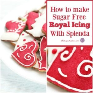 How to Make Sugar Free Royal Icing with Splenda