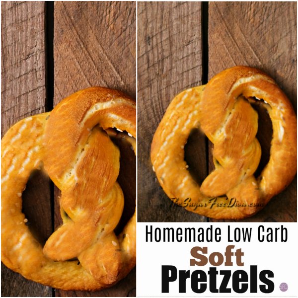 The Recipe for How to make Homemade Low Carb Soft Pretzels