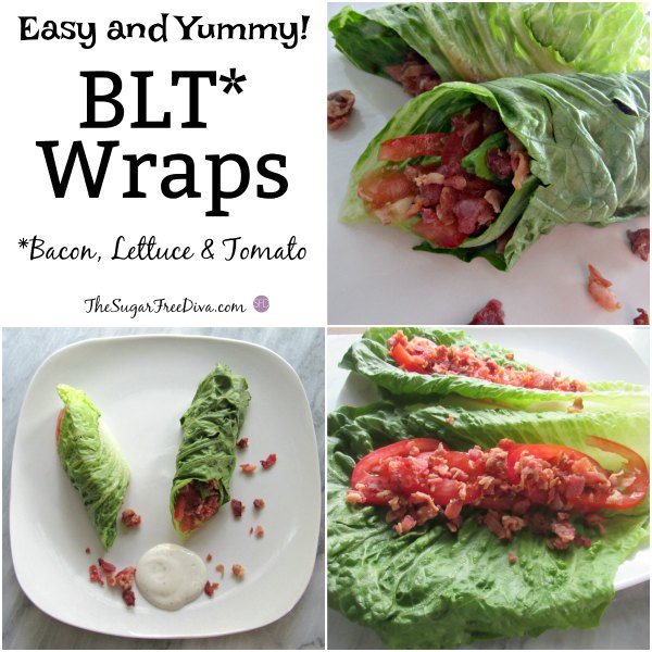 Easy BLT Lettuce Wraps