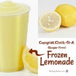 Sugar Free Copycat Chick-fil-A Frozen Lemonade